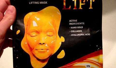 Как выглядит золотая маска молодости ГолденЛифт на фотографии