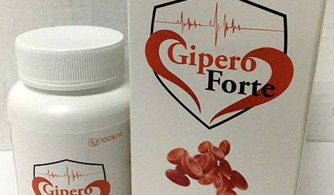 Капсулы и упаковка GiperoForte от гипертонии